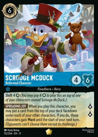 Scrooge McDuck - Reformed Ebenezer  ·  Winterspell 152