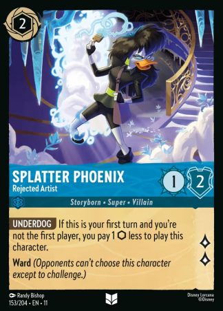 Splatter Phoenix - Rejected Artist  ·  Winterspell 153