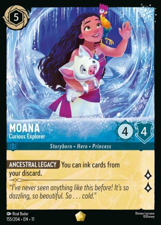 Moana - Curious Explorer  ·  Winterspell 155