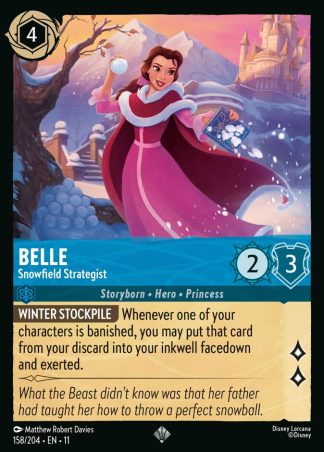 Belle - Snowfield Strategist  ·  Winterspell 158