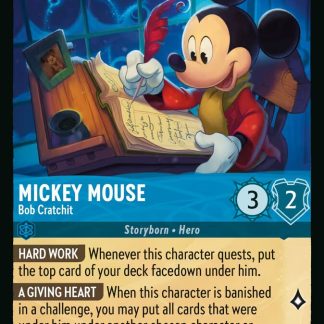 Mickey Mouse - Bob Cratchit  ·  Winterspell 159