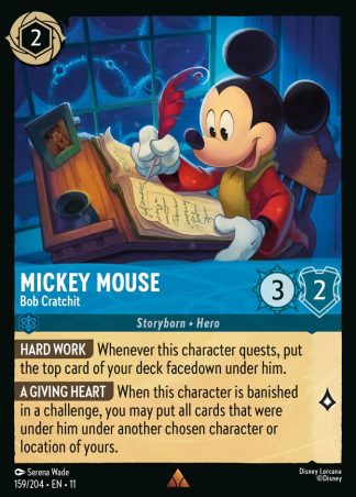 Mickey Mouse - Bob Cratchit  ·  Winterspell 159