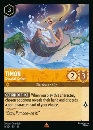 Timon - Snowball Swiper  ·  Winterspell 16