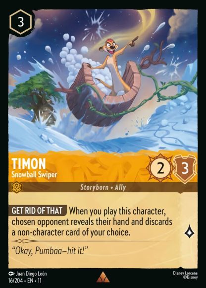 Timon - Snowball Swiper · Winterspell 16