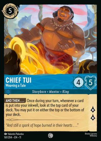 Chief Tui - Weaving a Tale  ·  Winterspell 161