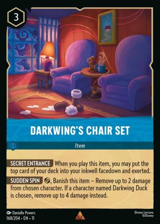Darkwing's Chair Set  ·  Winterspell 168