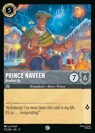 Prince Naveen - Bundled Up  ·  Winterspell 173