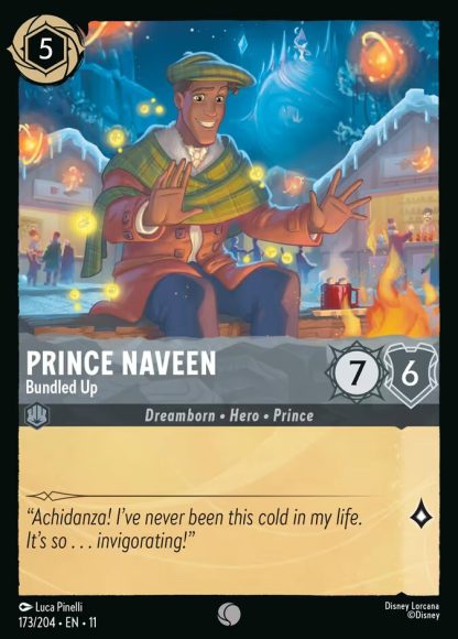 Prince Naveen - Bundled Up · Winterspell 173