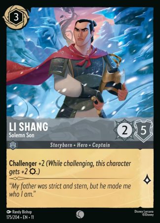 Li Shang - Solemn Son  ·  Winterspell 175