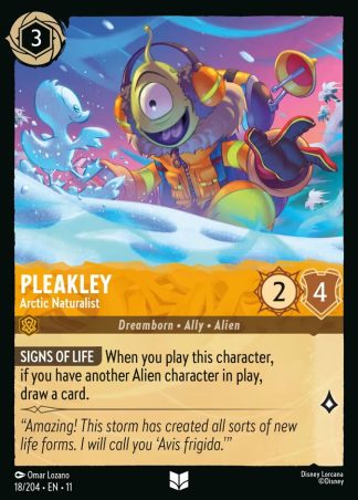 Pleakley - Arctic Naturalist  ·  Winterspell 18