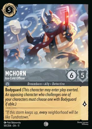 McHorn - Ice-Cold Officer  ·  Winterspell 181