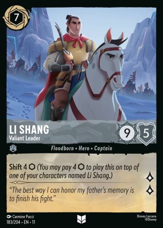 Li Shang - Valiant Leader  ·  Winterspell 183
