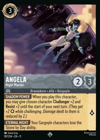 Angela - Night Warrior  ·  Winterspell 187