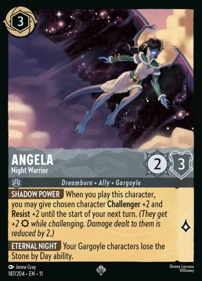 Angela - Night Warrior · Winterspell 187