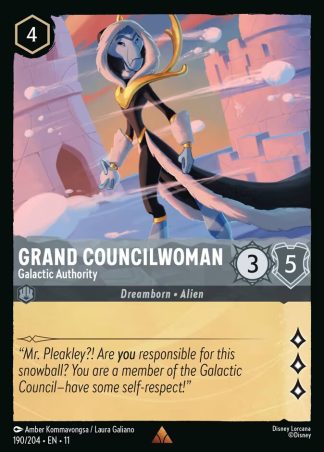 Grand Councilwoman - Galactic Authority  ·  Winterspell 190