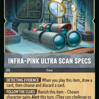 Infra-Pink Ultra Scan Specs  ·  Winterspell 201