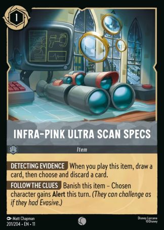 Infra-Pink Ultra Scan Specs  ·  Winterspell 201