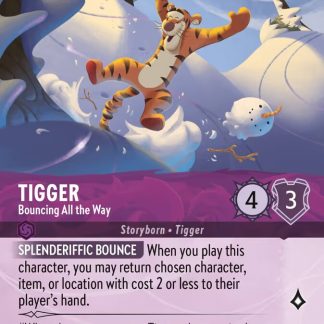 Tigger - Bouncing All the Way  ·  Winterspell 208