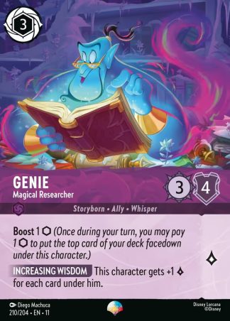 Genie - Magical Researcher  ·  Winterspell 210