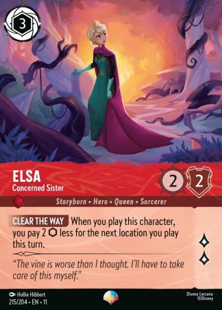 Elsa - Concerned Sister  ·  Winterspell 215