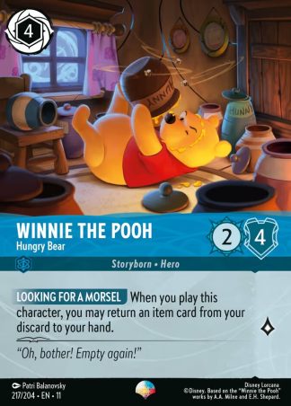 Winnie the Pooh - Hungry Bear  ·  Winterspell 217