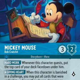 Mickey Mouse - Bob Cratchit  ·  Winterspell 219