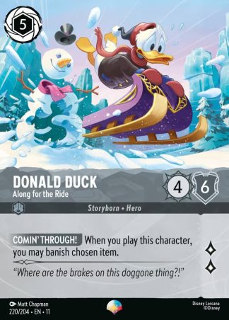 Donald Duck - Along for the Ride  ·  Winterspell 220