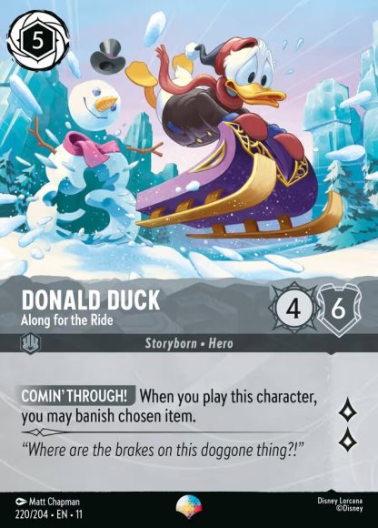 Donald Duck - Along for the Ride · Winterspell 220