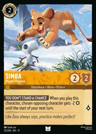 Simba - Playful Pouncer  ·  Winterspell 23