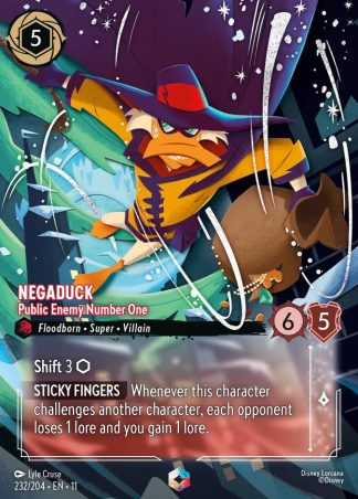 Negaduck - Public Enemy Number One  ·  Winterspell 232