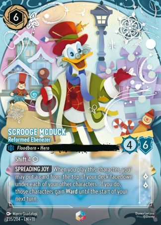 Scrooge McDuck - Reformed Ebenezer  ·  Winterspell 235