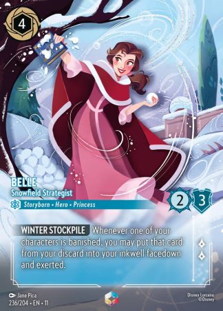 Belle - Snowfield Strategist  ·  Winterspell 236