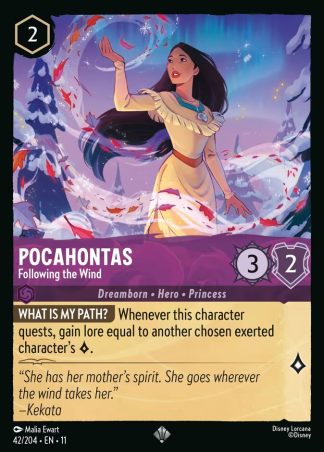 Pocahontas - Following the Wind  ·  Winterspell 42