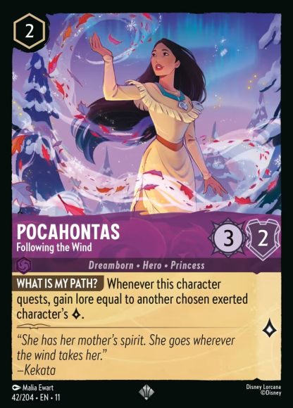 Pocahontas - Following the Wind · Winterspell 42