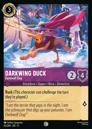 Darkwing Duck - Darkwolf Dog  ·  Winterspell 43