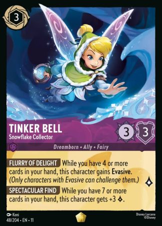Tinker Bell - Snowflake Collector  ·  Winterspell 48