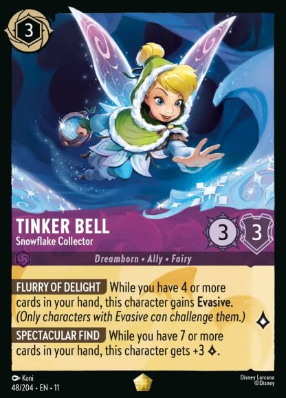 Tinker Bell - Snowflake Collector · Winterspell 48