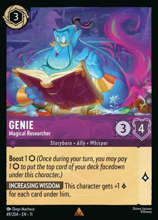Genie - Magical Researcher  ·  Winterspell 49
