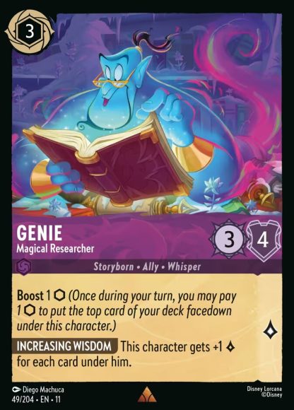 Genie - Magical Researcher · Winterspell 49