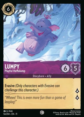 Lumpy - Playful Heffalump  ·  Winterspell 56