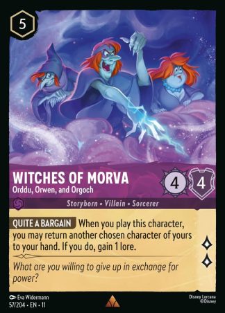Witches of Morva - Orddu, Orwen, and Orgoch  ·  Winterspell 57