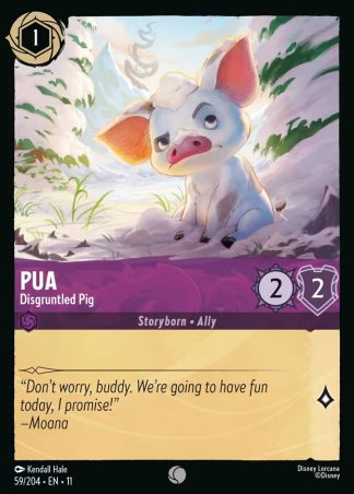 Pua - Disgruntled Pig  ·  Winterspell 59