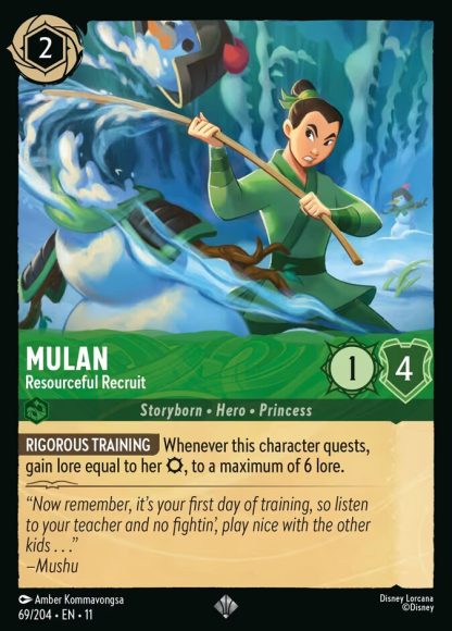 Mulan - Resourceful Recruit · Winterspell 69