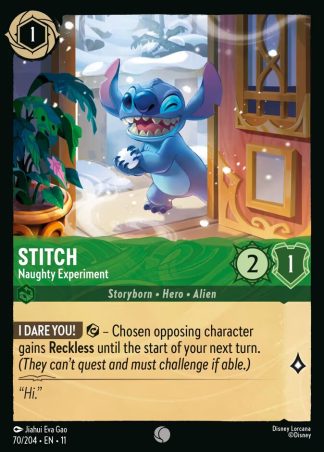 Stitch - Naughty Experiment  ·  Winterspell 70