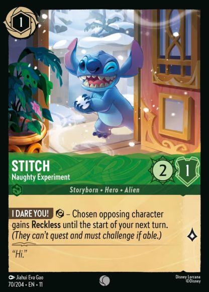 Stitch - Naughty Experiment · Winterspell 70