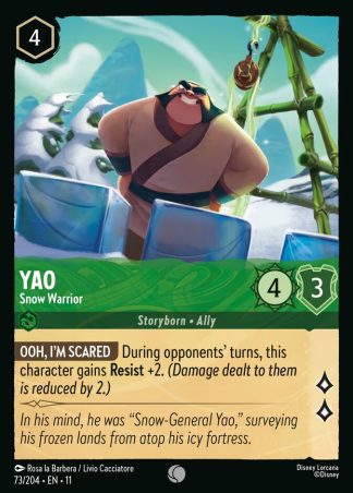 Yao - Snow Warrior  ·  Winterspell 73