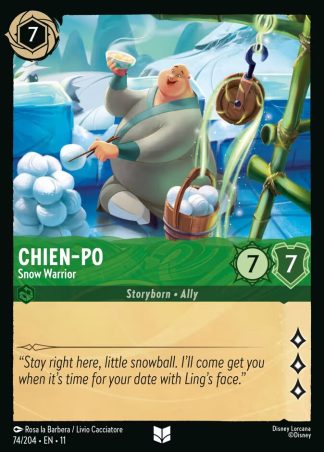 Chien-Po - Snow Warrior  ·  Winterspell 74