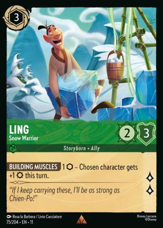 Ling - Snow Warrior  ·  Winterspell 75