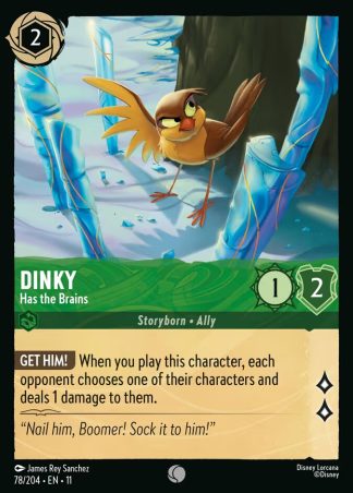 Dinky - Has the Brains  ·  Winterspell 78