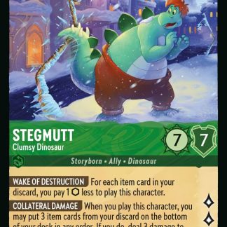 Stegmutt - Clumsy Dinosaur  ·  Winterspell 79